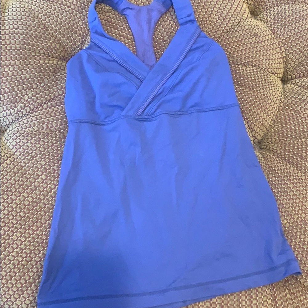 Lulu lemon purple tank top